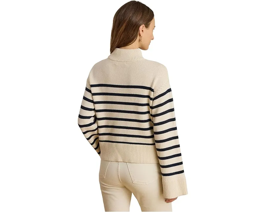 Свитер Lauren Ralph Lauren из шерстяной смеси с высоким воротником