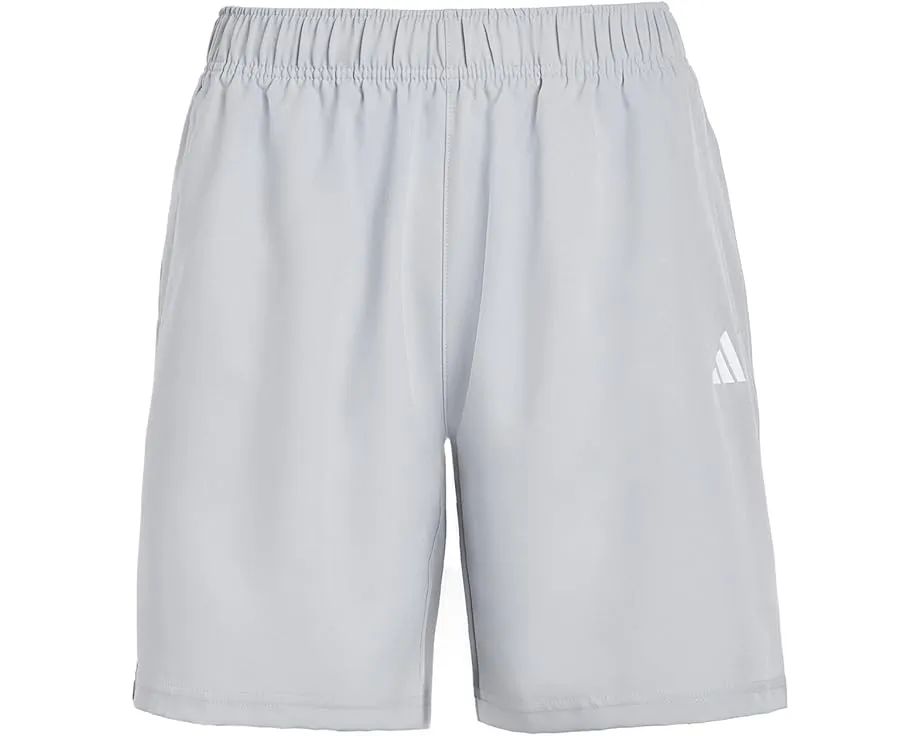 Adidas Kids Woven Essentials шорты с логотипом черные