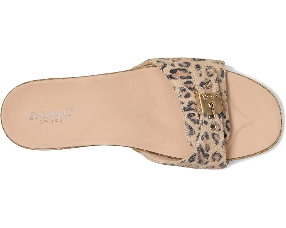 Сандалии Dr. Scholl's Original Flex Slide с кожаным верхом и стелькой для комфорта