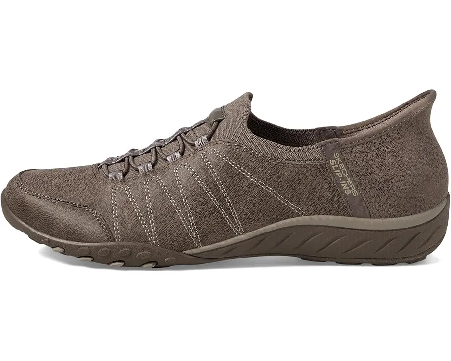 Эластичные слипоны Skechers Breathe Easy Home Body Hands Free с технологией Stretch Fit