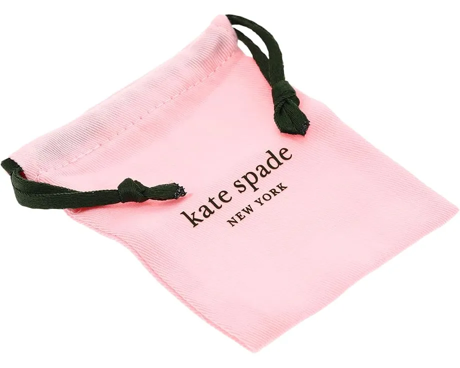 Kate Spade New York миниатюрные серьги-гвоздики с квадратными стразами