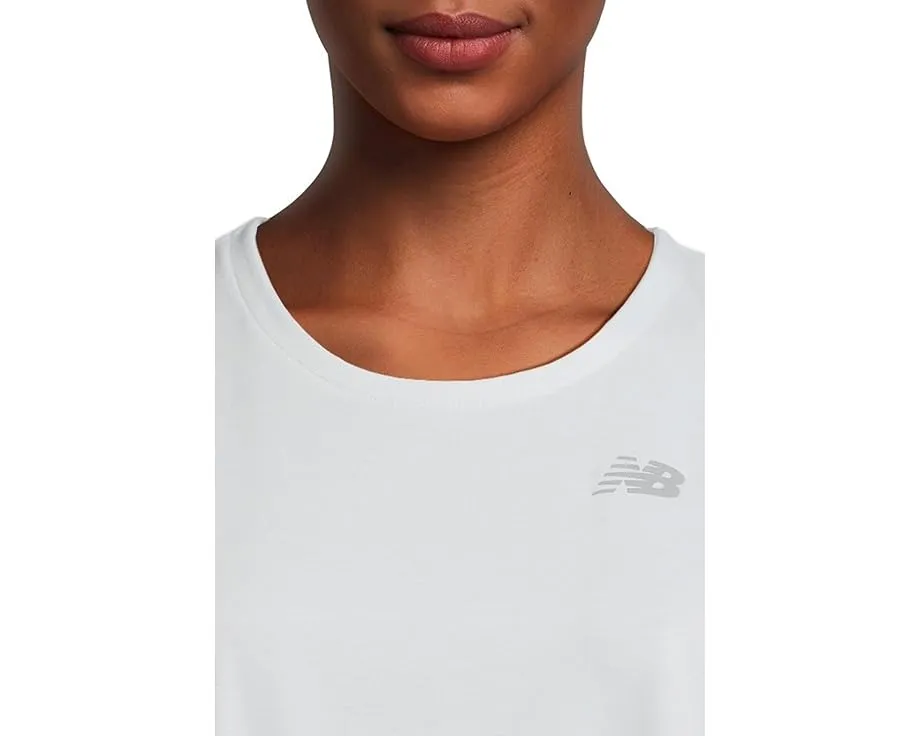 Топ Drapey Jersey с технологией NB DRY и свободным кроем New Balance