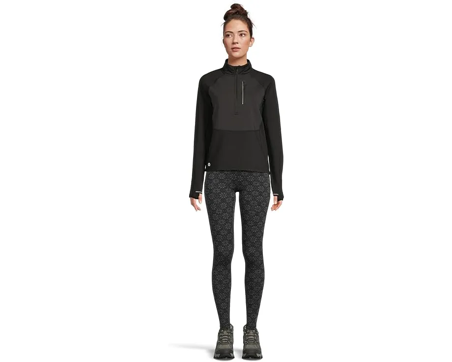 Кофта Smartwool Active Fleece Wind 1/2 Zip с ветрозащитной панелью