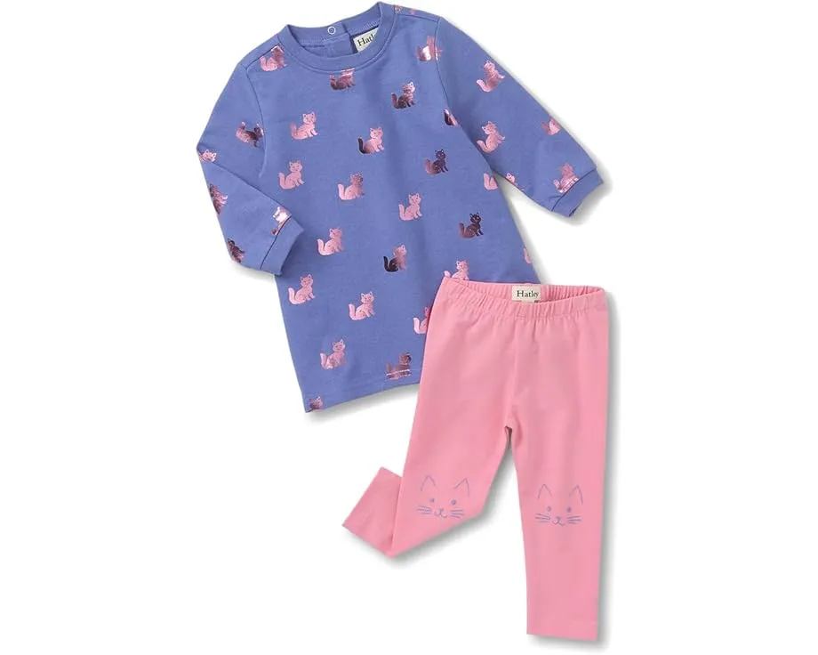 Комплект Hatley Kids платье и леггинсы для малышей