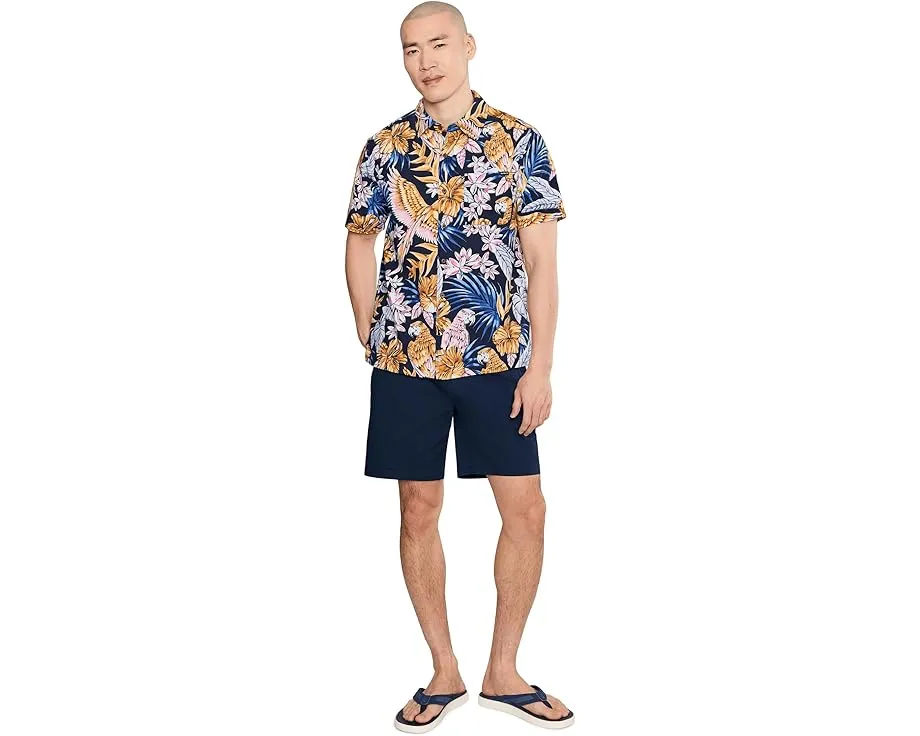Hurley Aero Рубашка с коротким рукавом и принтом по всей поверхности