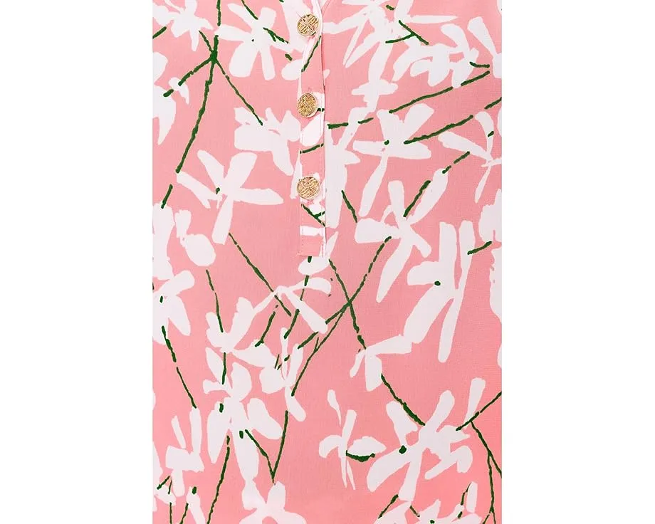 Топ Lilly Pulitzer с коротким рукавом Elsa из шелка
