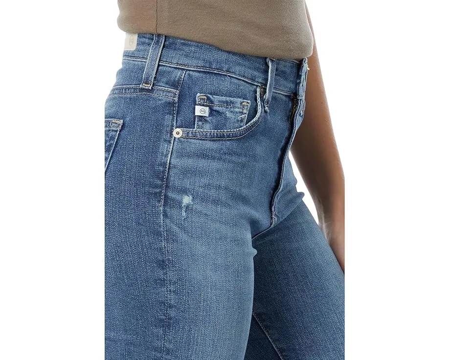 AG Jeans Джинсы Mari с высокой посадкой и прямыми штанинами