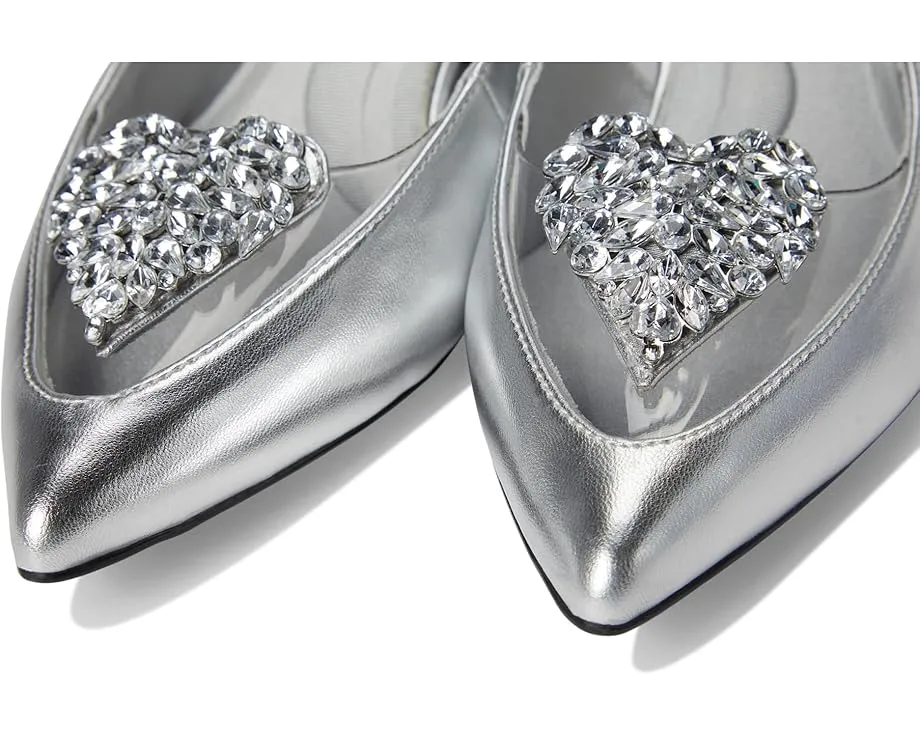 Anne Klein туфли Inviting на устойчивом каблуке с ремешком и стразами