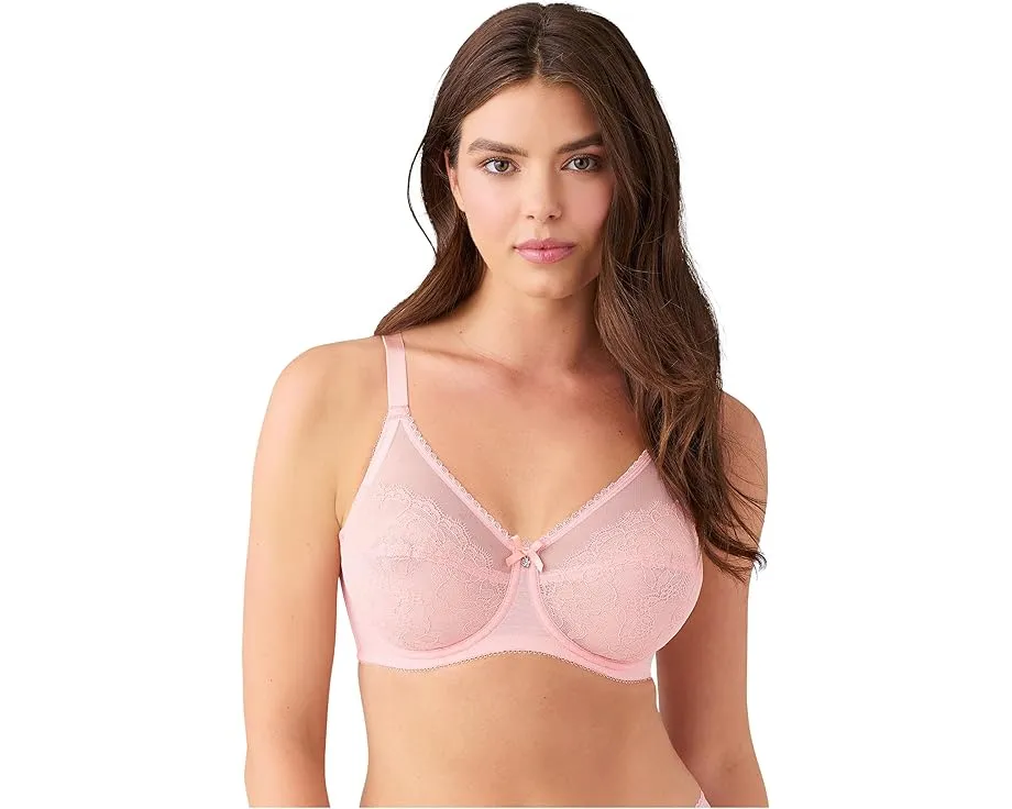 Бюстгальтер Wacoal Retro Chic с кружевом для полной груди