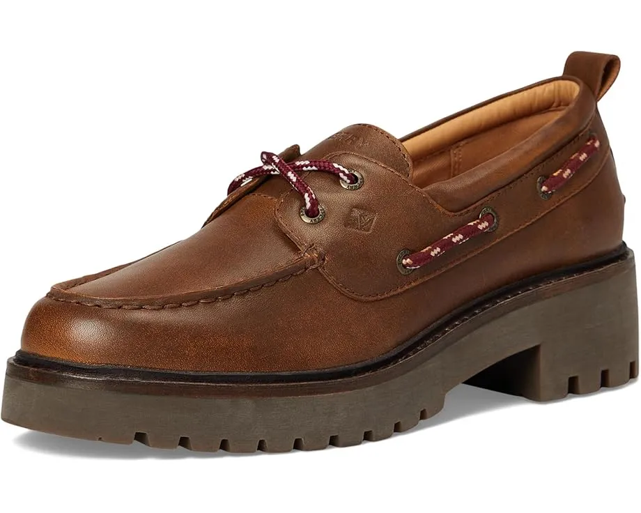 Ботинки Sperry AO 2 Eye Lug с массивной подошвой и кожаным верхом