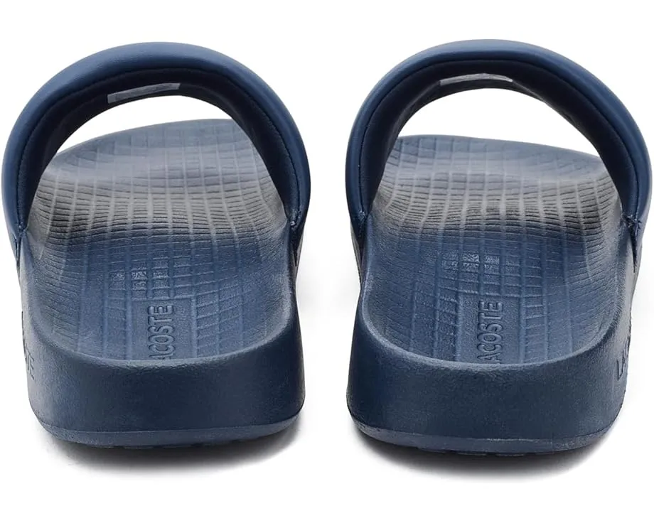 Сланцы Lacoste Slide с мягкой стелькой из ЭВА и круглым носком