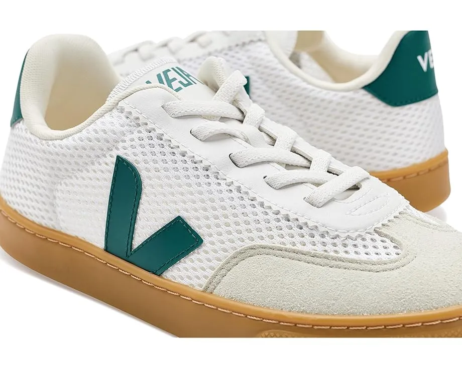 Детские кроссовки VEJA Kids Small Volley из гладкой кожи на шнуровке