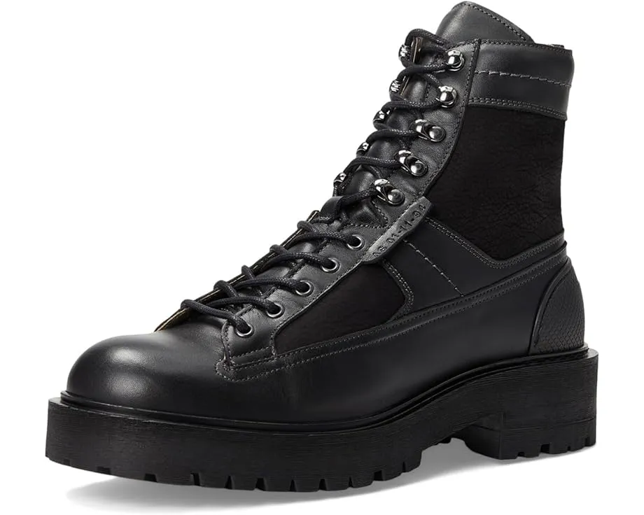 Ботинки AllSaints Hank в стиле милитари на шнуровке с массивной подошвой