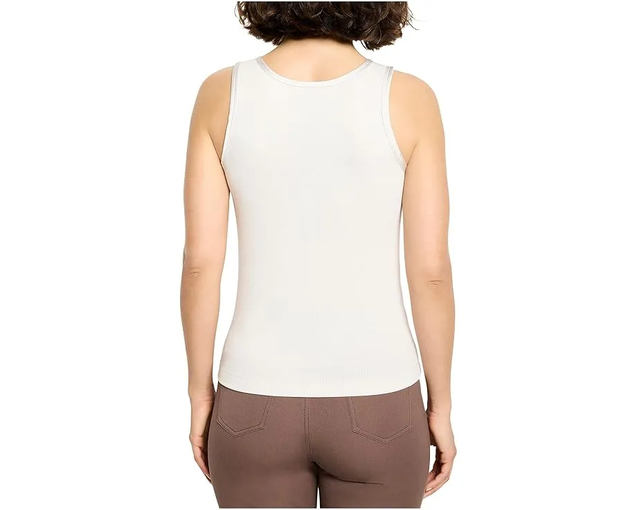 Топ NIC+ZOE с ребристой структурой и блестящей отделкой