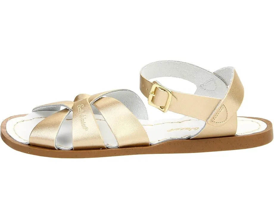 Оригинальные сандалии Salt Water Sandal для подростков с плетеной отделкой