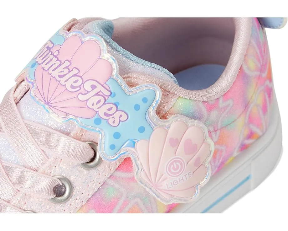 Детские кроссовки Skechers Twinkle Sparks Underwater Magic со светящимся носком