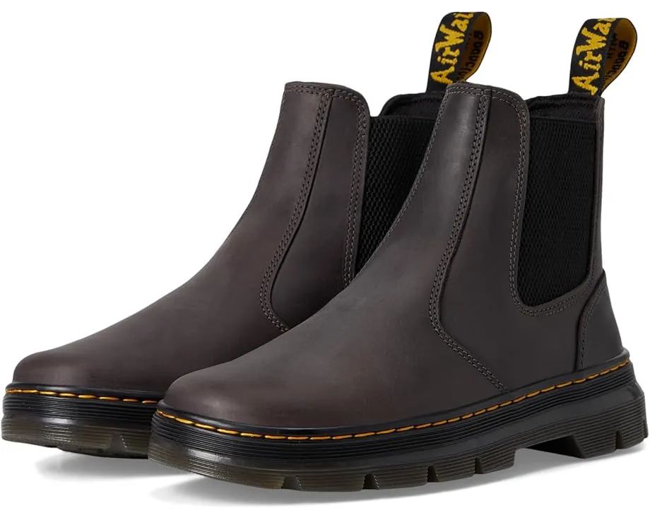 Челси Dr. Martens Embury с прочной кожей и выраженным протектором