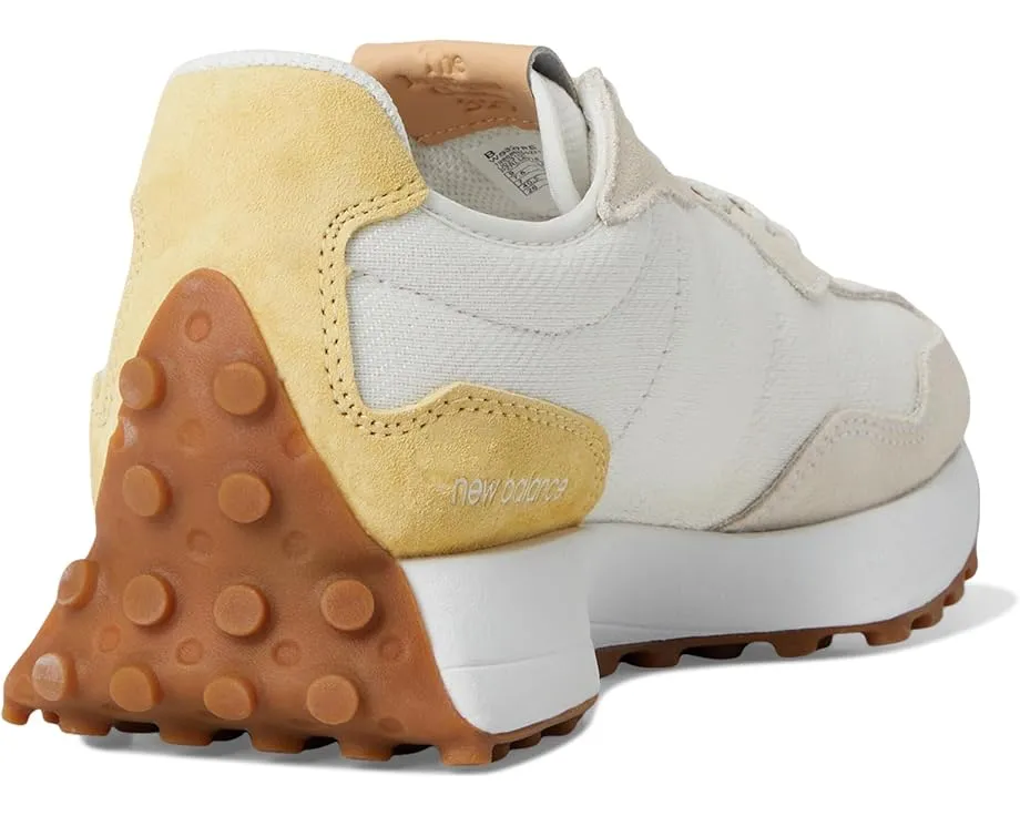 Кроссовки New Balance Classics 327 из замши и сетки с массивным логотипом