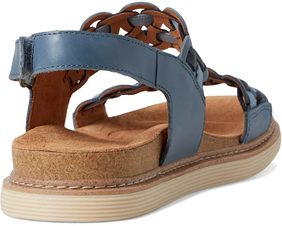 Сандалии Clarks Arwell Glide с плетеным верхом и пробковой стелькой