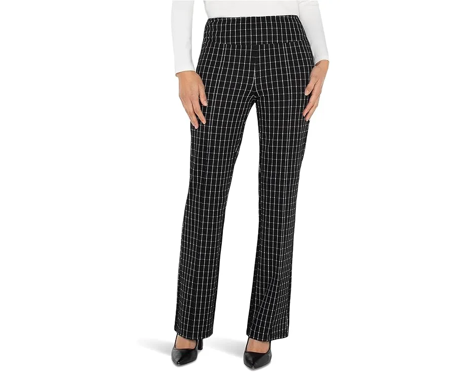 Брюки Liverpool Los Angeles Mid-Rise Pearl Full Length Flare с защипами