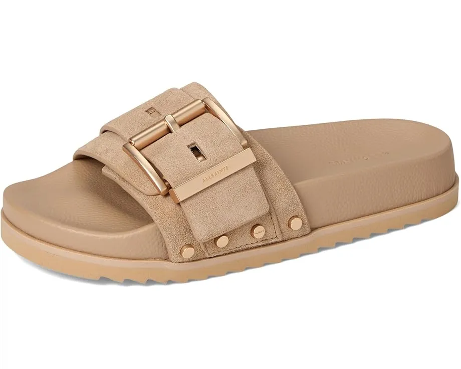 Сандалии-слипоны AllSaints Ellie Stud с квадратной пряжкой
