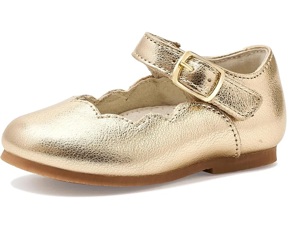 Балетки L'Amour Shoes Kids Sonia с фигурным краем и липучкой