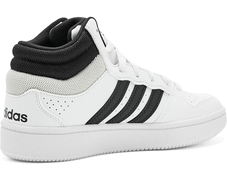 Кроссовки Adidas Hoops Mid Classic для детей с верхом из кожзаменителя