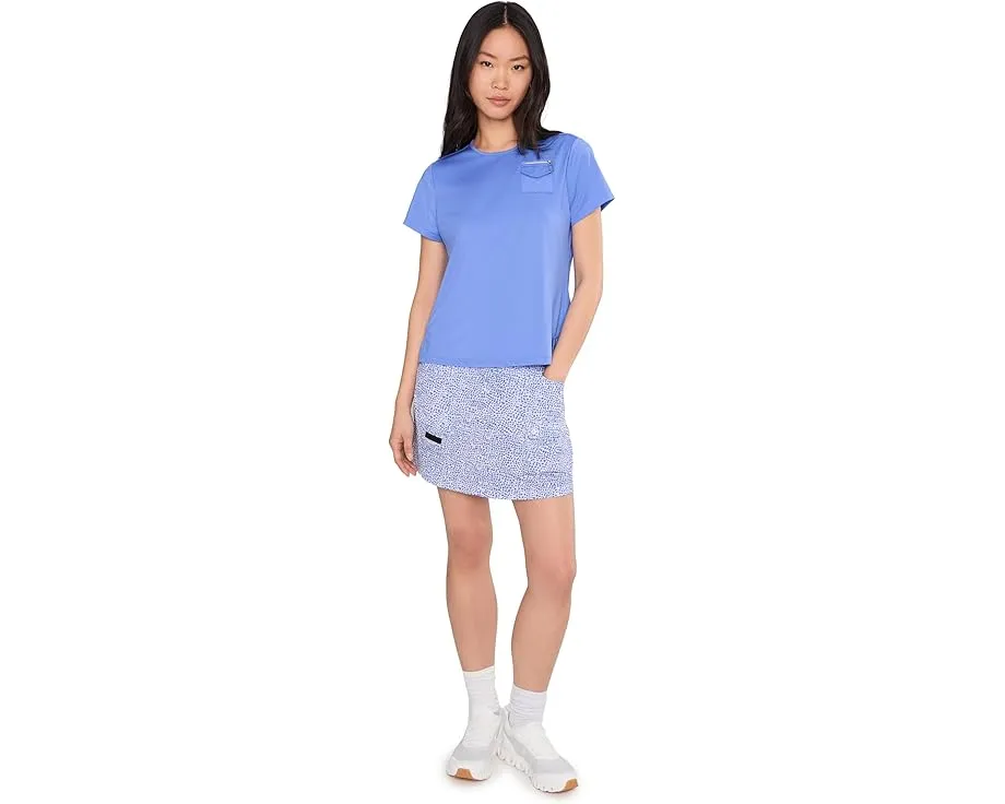 Футболка Jamie Sadock с каре и карманом на молнии