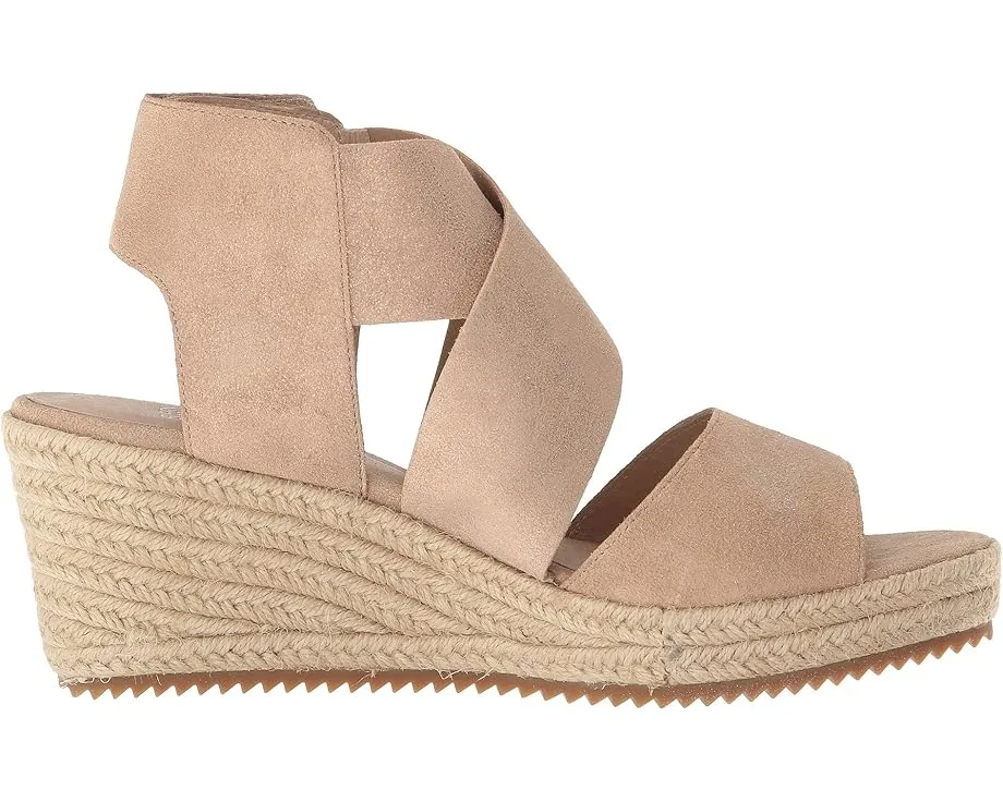 Босоножки Eileen Fisher Willow 3 на танкетке с ремешком на липучке