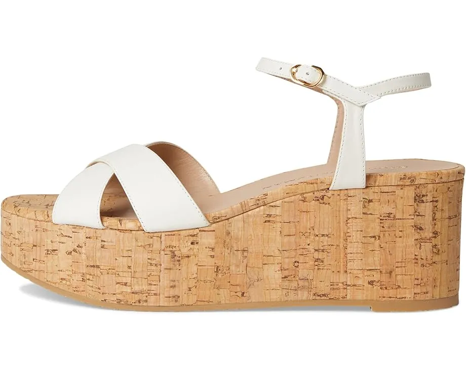Сандалии Stuart Weitzman Dayna Wedge на платформе с открытым носком