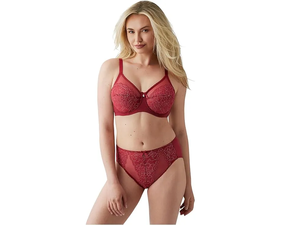 Бюстгальтер Wacoal Retro Chic на косточках для полных форм