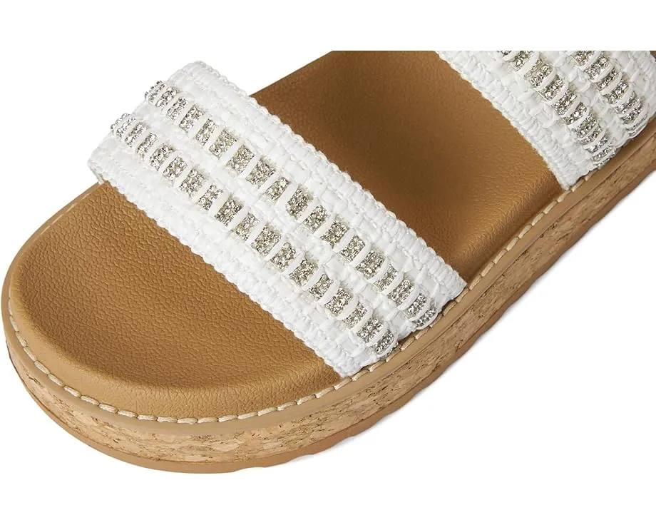 Детские сандалии Steve Madden Kids Buggy на платформе с регулируемым ремешком