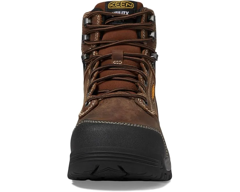 Рабочие ботинки KEEN Evanston 6 дюймов с композитным носком и защитой плюсны на шнурках-резинках