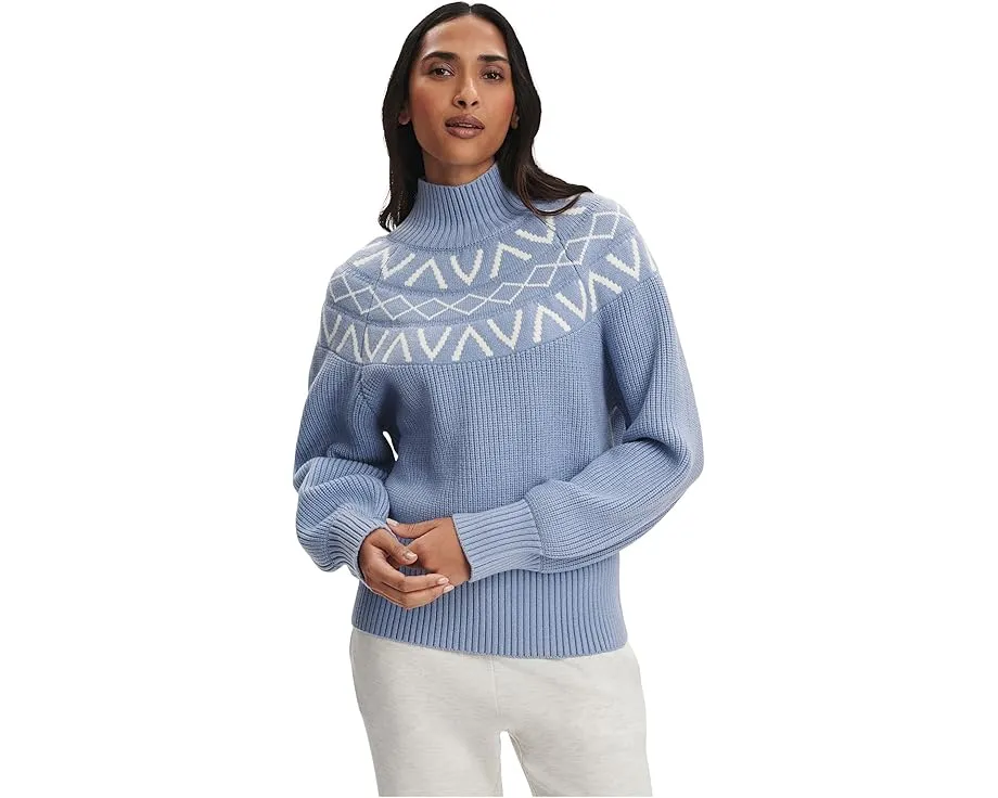 Varley свитер Marcie с воротником-стойкой и жаккардовым узором