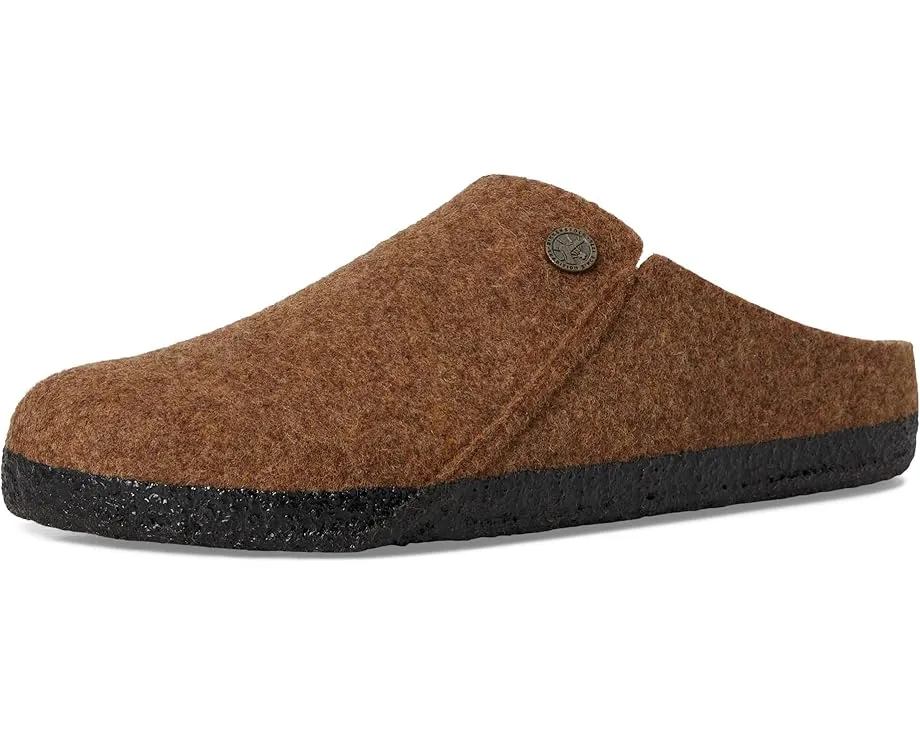 Тапочки Birkenstock Zermatt с натуральным мехом и анатомической стелькой