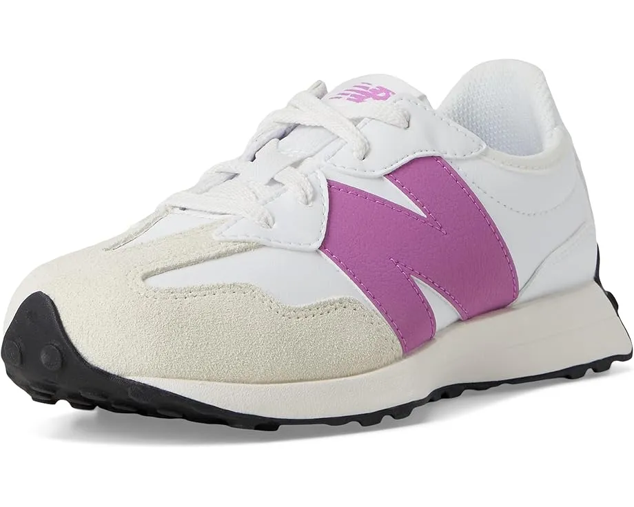 Детские кроссовки New Balance 327 с сетчатым верхом и увеличенным логотипом N