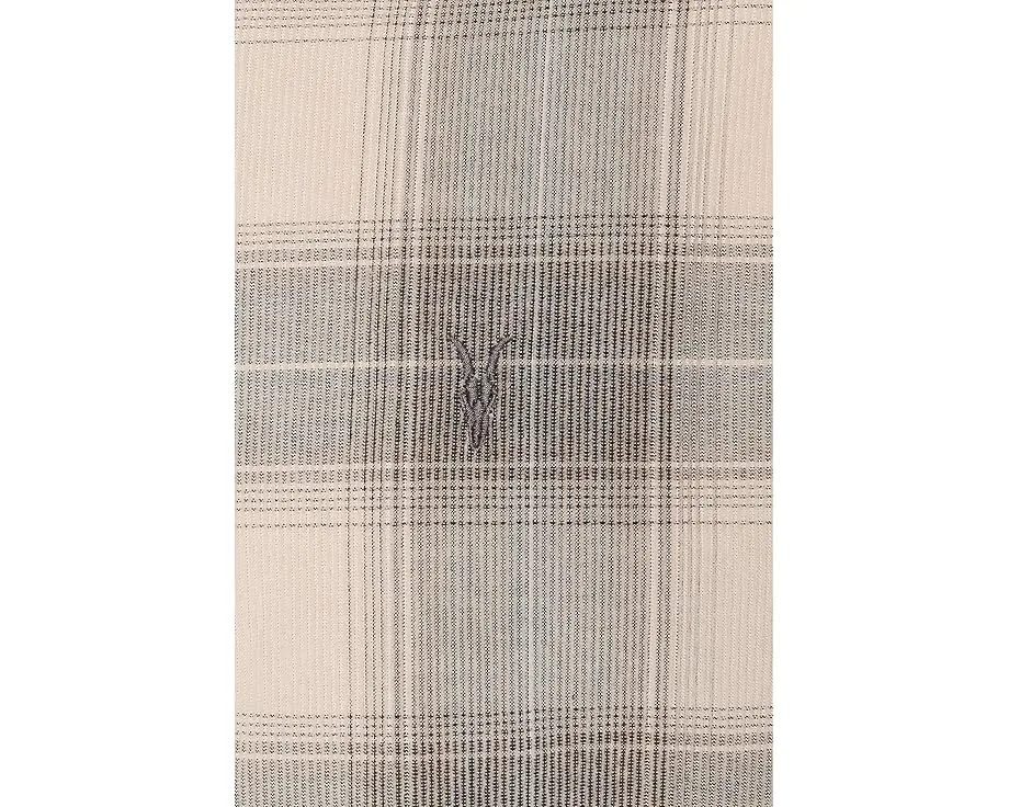 Рубашка AllSaints Yuki с длинным рукавом и вышивкой Ramskull