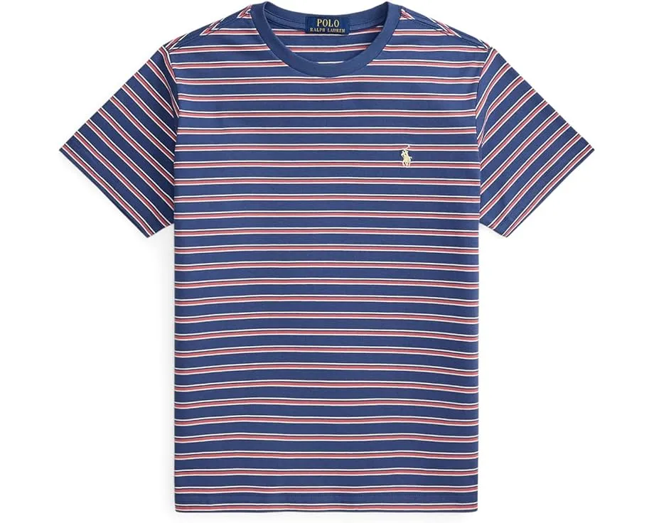 Полосатая хлопковая футболка Polo Ralph Lauren для детей