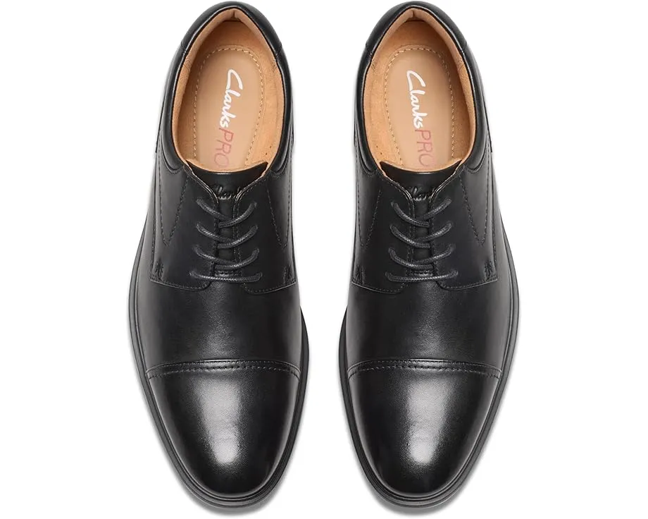 Оксфорды Clarks Eldredge Cap с мыском и резиновой подошвой