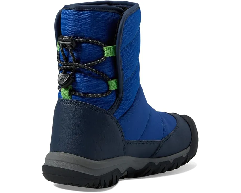 Водонепроницаемые зимние ботинки KEEN Puffrider для детей с системой шнуровки-банджи