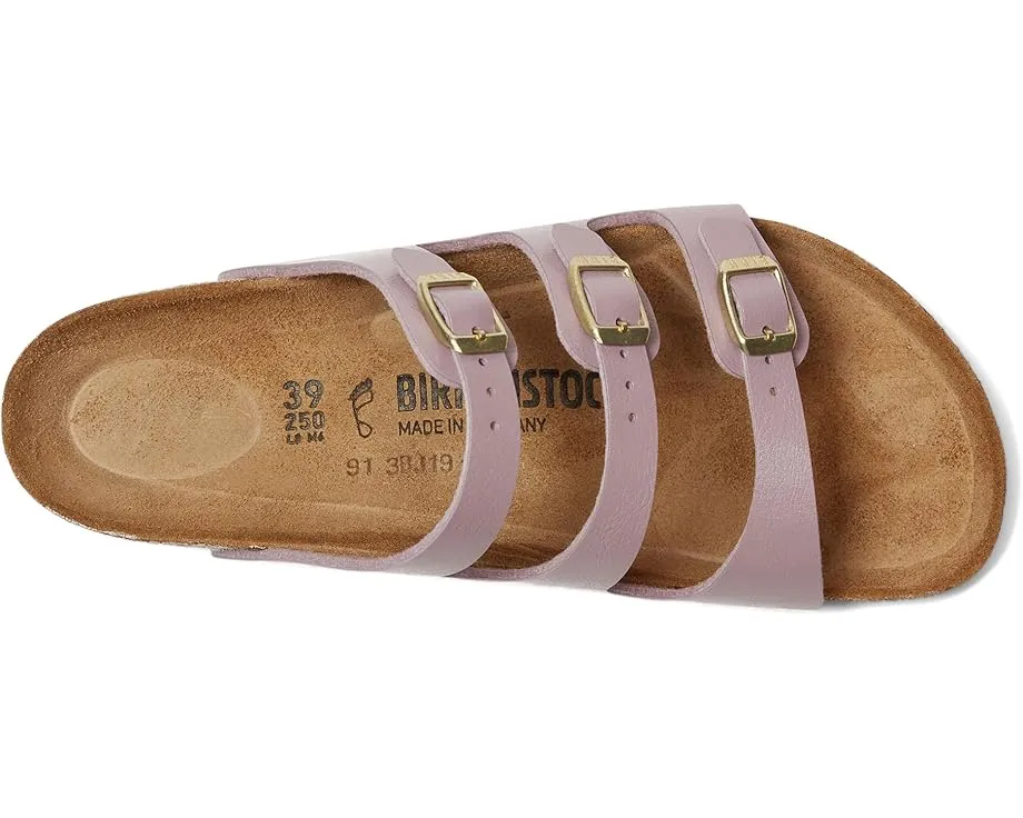 Сандалии Florida от Birkenstock с тремя тонкими регулируемыми ремешками