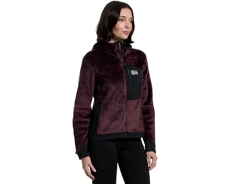 Куртка Mountain Hardwear Polartec High Loft с капюшоном и эластичными вставками