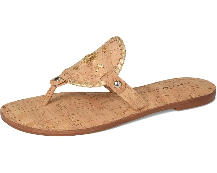 Сандалии Jack Rogers Collins с пробковым верхом и миндальным носком