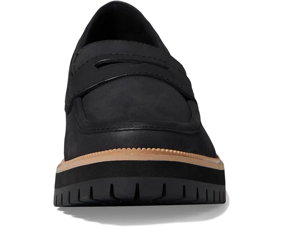 Лоферы TOMS Cara с платформой и контрастными деталями