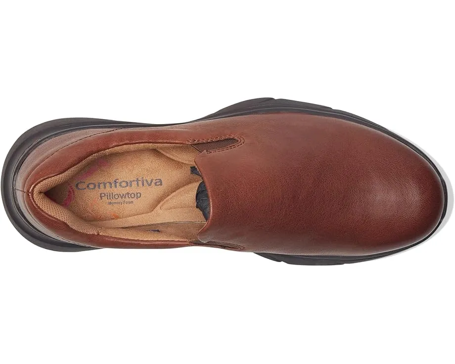 Мокасины Maki из мягкой кожи с анатомической стелькой Comfortiva