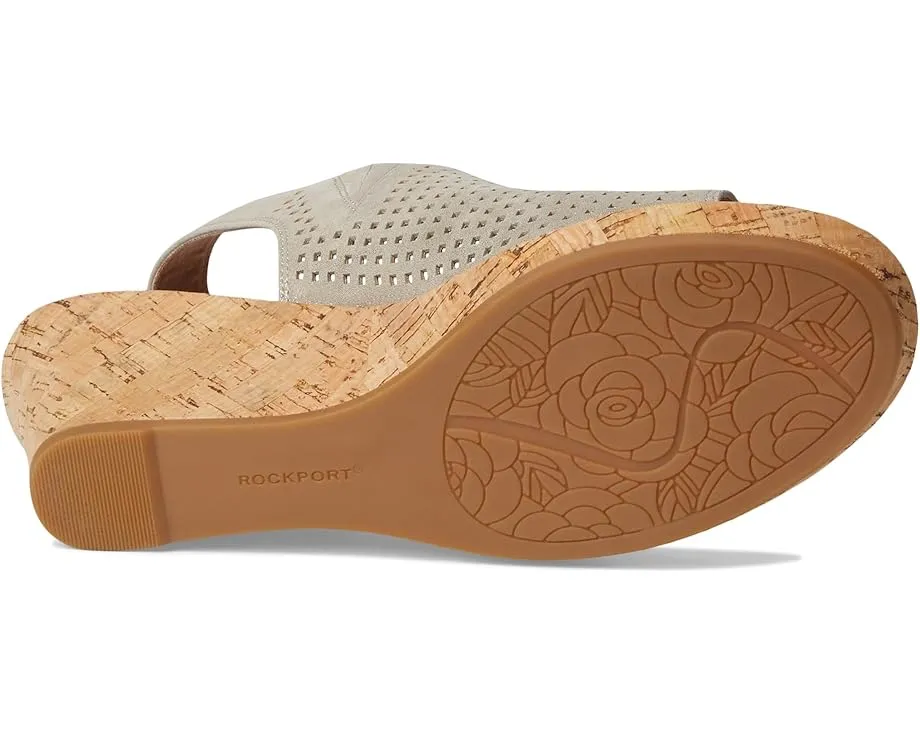 Сандалии Rockport Briah Perf Sling с открытым носком и пробковой платформой