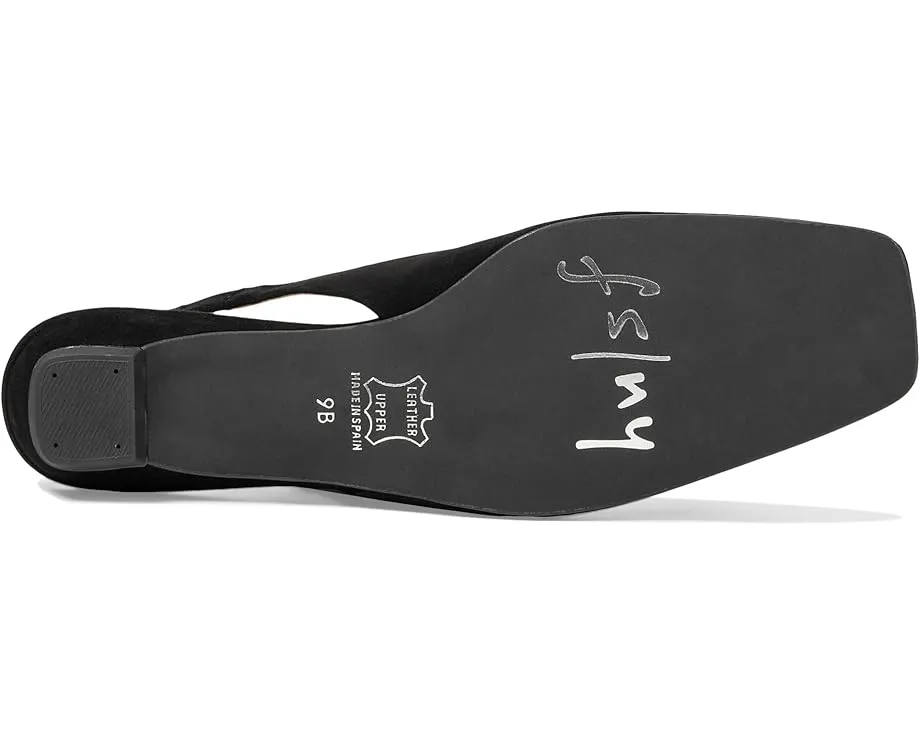 Балетки French Sole Mischa с открытой пяткой и квадратным носком