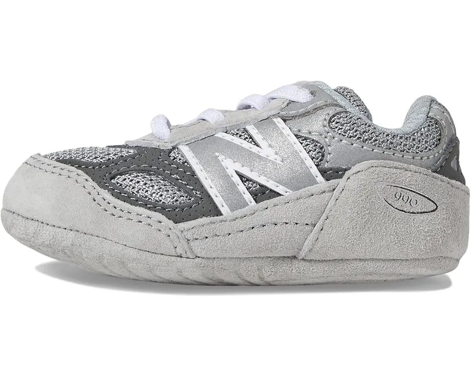 Детские кроссовки New Balance 990v6 для малышей с узорчатыми накладками