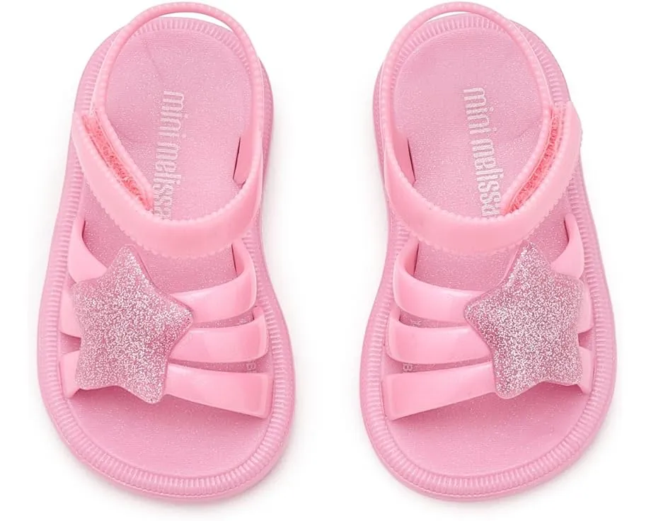 Сандалии Mini Melissa Hip Sky с блестками и звездами