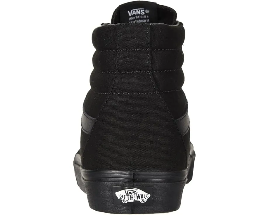 Высокие кроссовки Vans SK8-Hi с кожано-тканевым верхом и подошвой из каучука